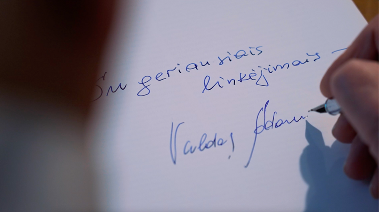 Filmo „Prezidentas“ kadras