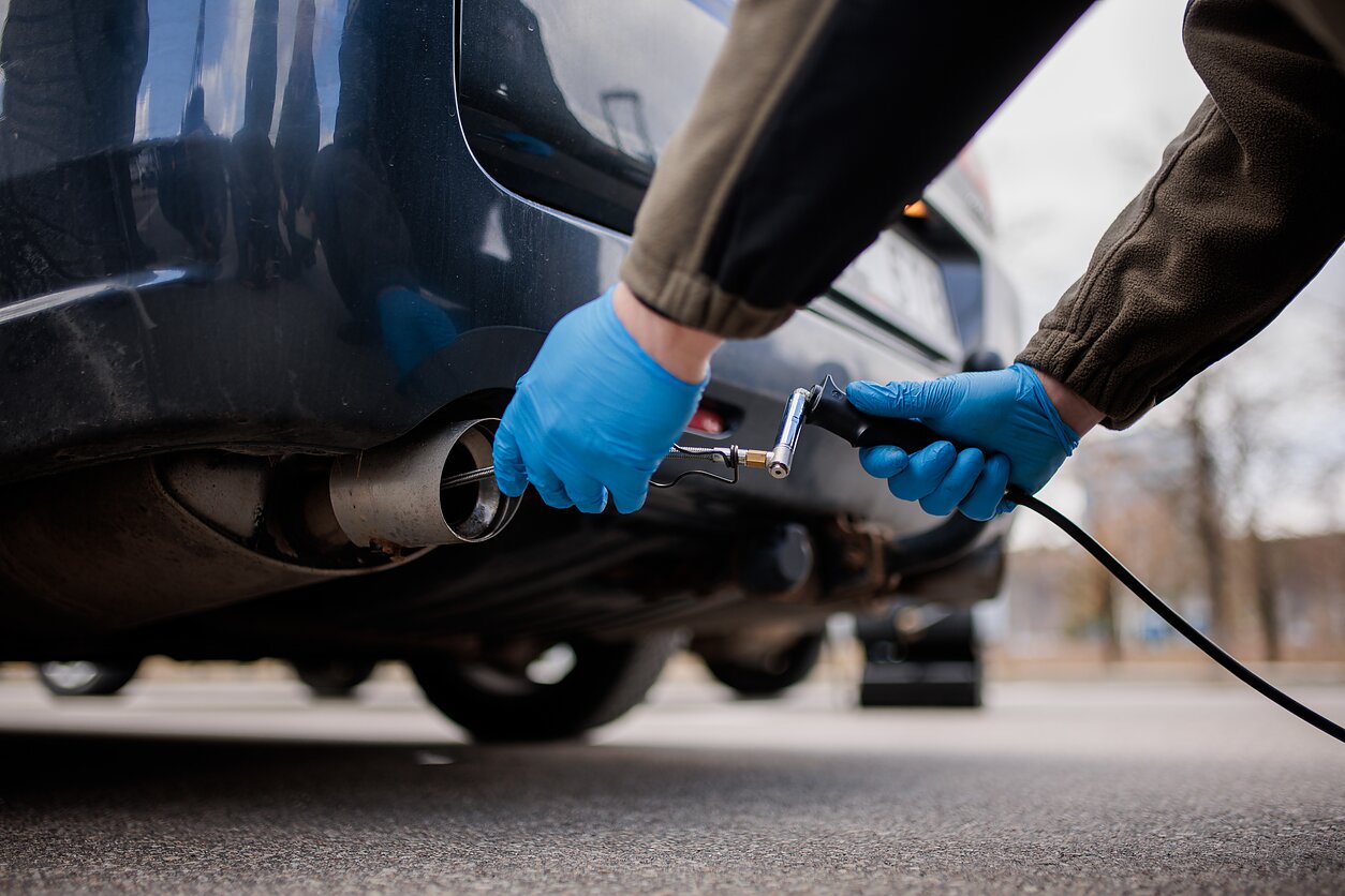 Automobilių taršos patikra