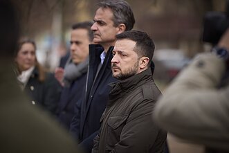 Volodymyras Zelenskis, Ukraina