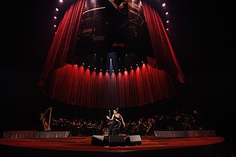 Monikos Liu koncerto su LNOBT orkestru akimirka