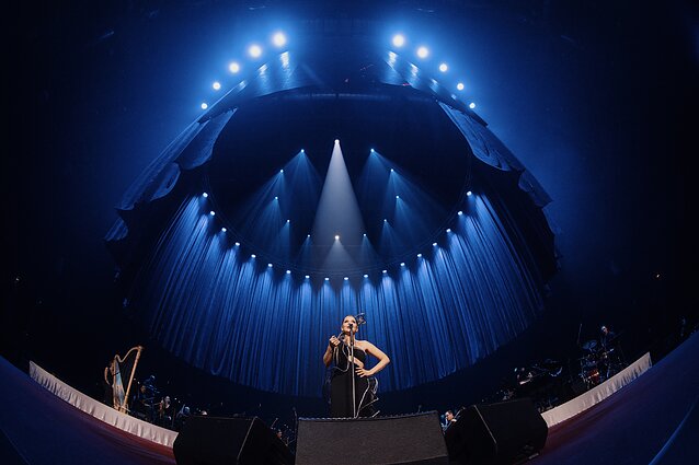 Monikos Liu koncerto su LNOBT orkestru akimirka