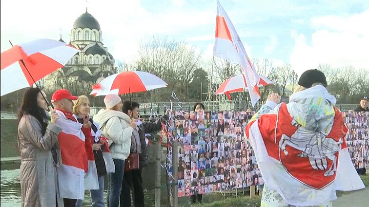 Vilniuje Laisvės dieną jos išvakarėse paminėje baltarusiai atviri: „Iš tiesų tai yra nelaisvės diena“