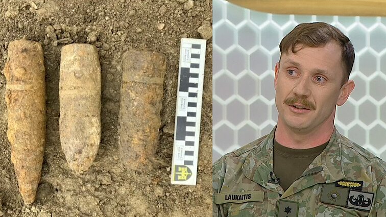 Išminuotojas apie didesnę riziką pavasarį rasti sprogmenų: dirbant žemę svetimkūniai kyla į viršų