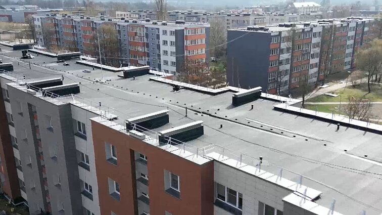 Jonavoje ant namų stogų iškeliami inkilai čiurliams: iniciatyvą paskatino gyventojai