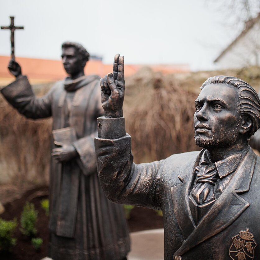 V. Raupelio  / LRT nuotr., Skulptūra, Pranciškonų bažnyčia