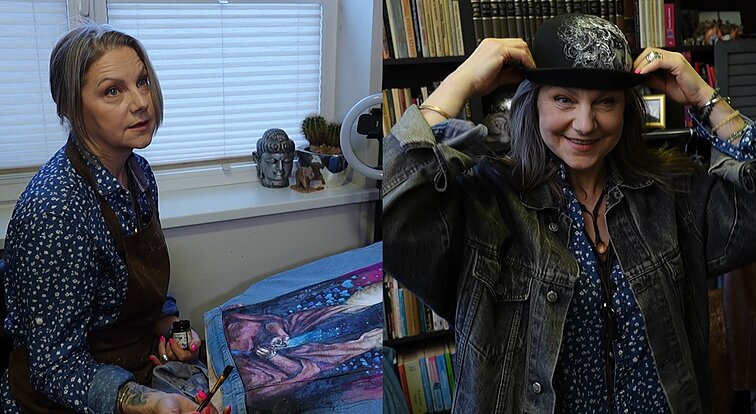 50-ies samdomą darbą metusi ir menininkės karjerą pradėjusi Rasa: sunkus sprendimas, bet labai džiaugiuosi