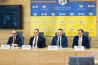 Seimo Laikinosios tyrimo komisijos dėl VSD pranešėjo informacijos spaudos konferencija