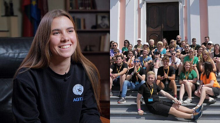 Pasaulio jaunimo lietuvių sąjungos atstovė: jaučiu atsakomybę už mūsų kartu statomą Lietuvą