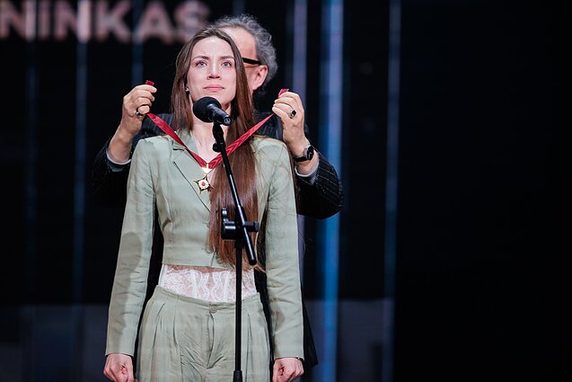 Samanta Pinaitytė-Maiskienė. „Auksiniai scenos kryžiai“ Klaipėdoje 2024 m.