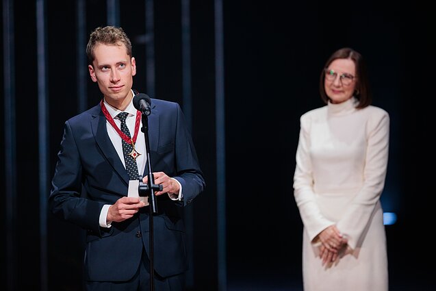 Adomas Juška. „Auksiniai scenos kryžiai“ Klaipėdoje 2024 m.