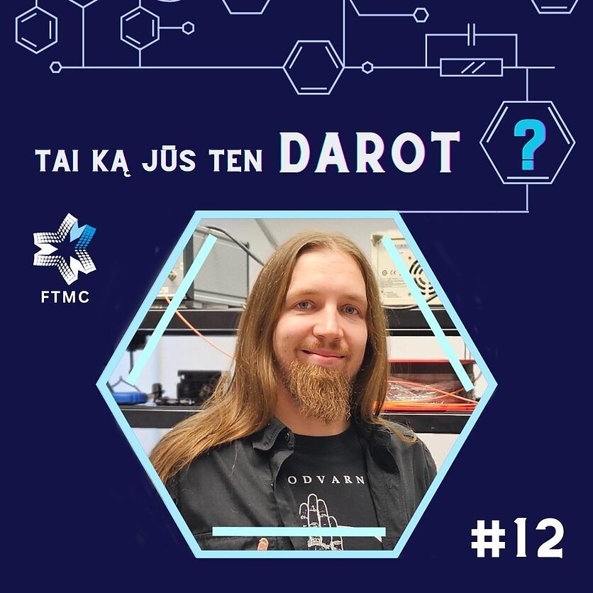 Tai ką jūs ten darot? Lazeris jūsų akims