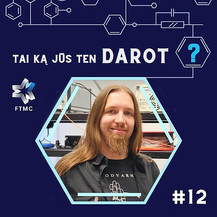 Tai ką jūs ten darot? Lazeris jūsų akims
