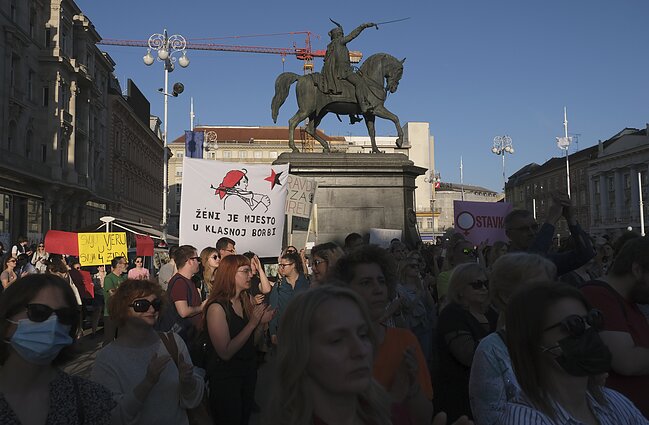 Protestai dėl abortų Kroatijoje Protestai dėl abortų Kroatijoje