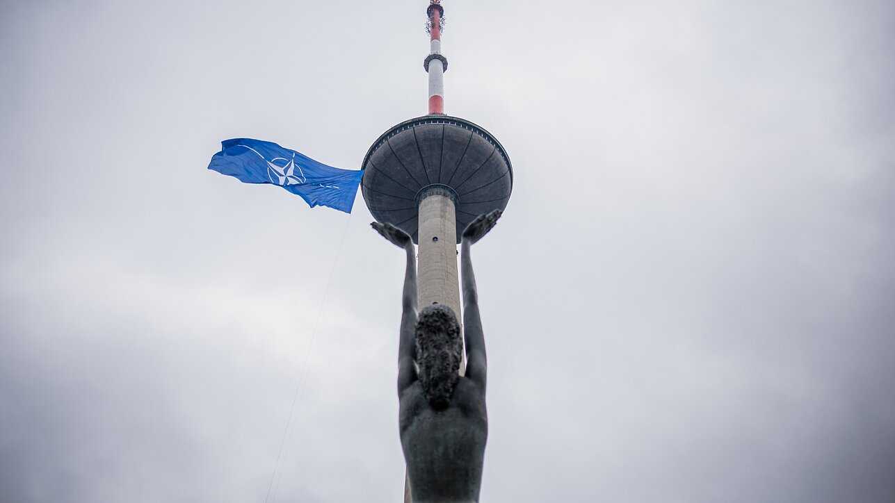 Lietuvos Ir NATO V liav Pak limo vent S Daukanto Aik t je lietuvos-ir-nato-v-liav-pak-limo-vent-s-daukanto-aik-t-je