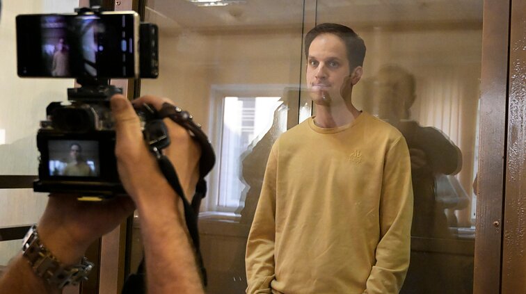 Pavogti jauno žurnalisto metai: skandalinga Rusijoje įkalinto Gershkovicho byla