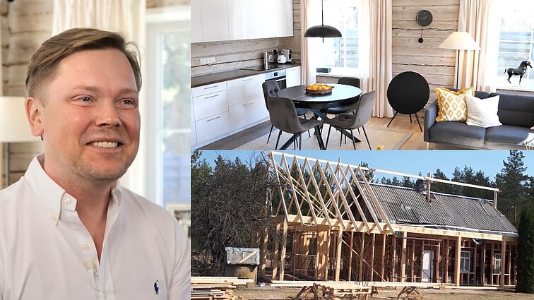 Apleistą kaimo namelį įsigijęs Sergejus pavertė jį moderniais namais: tai visko kratinys, kur malonu atvažiuoti