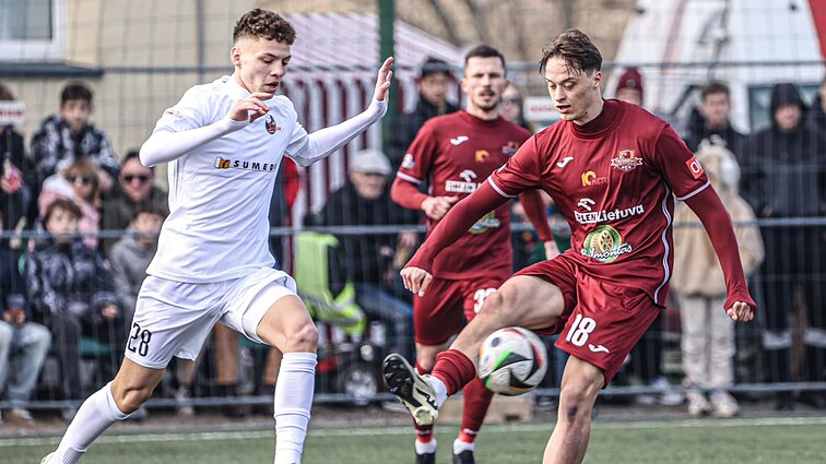 Lietuvos futbolo „TOPsport A lyga“. Gargždų „Banga“ – Telšių „Džiugas“