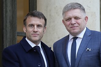 Vasario 26 d. Paryžiuje surengta konferencija dėl karo Ukrainoje