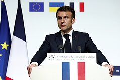Vasario 26 d. Paryžiuje surengta konferencija dėl karo Ukrainoje
