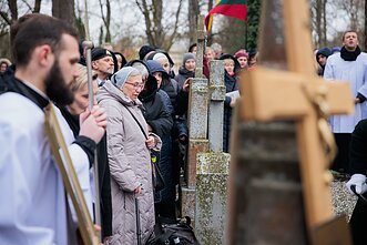Sovietmečio disidentės, vienuolės Nijolės Sadūnaitės laidotuvės