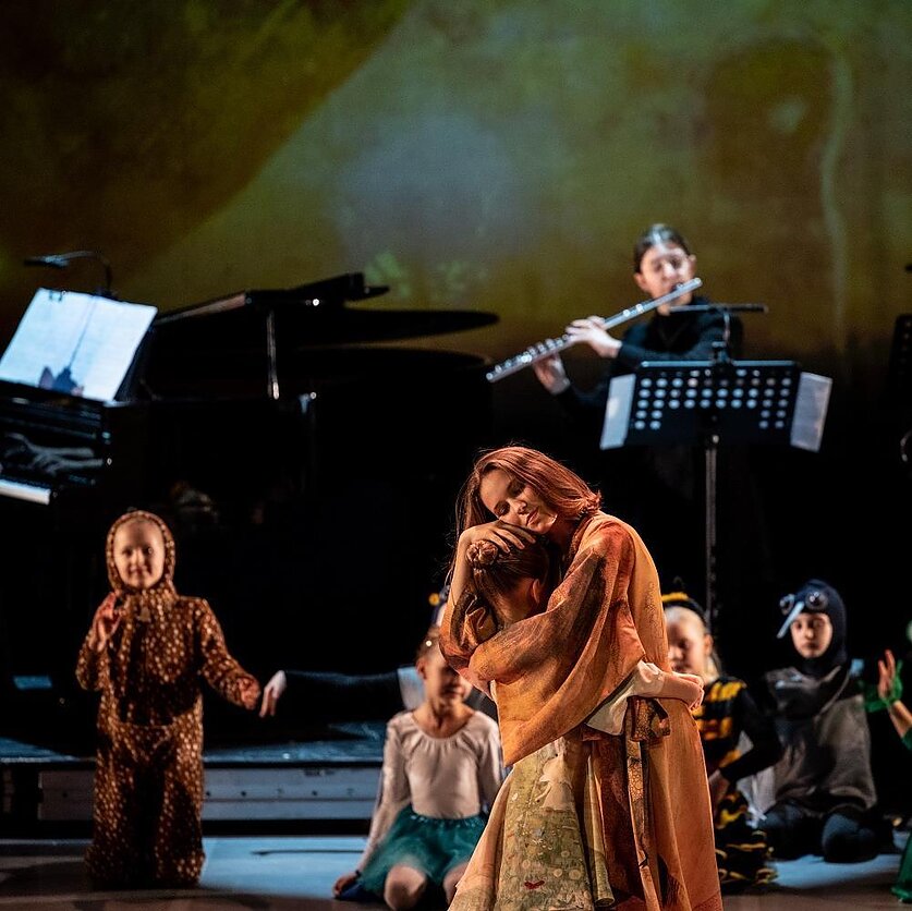 Spektaklio pagal Čiurlionio kūrybą „Gyvenimo pilys“ režisierė: mokiniams Čiurlionis tapo artimas, savas ir išgyventas