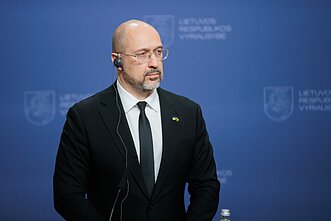 Denysas Šmyhalis ir Ingrida Šimonytė