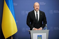 Denysas Šmyhalis ir Ingrida Šimonytė