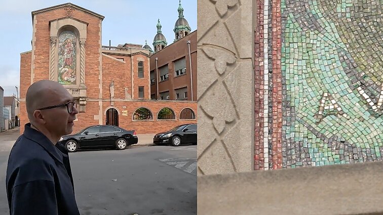 Lietuvių įtaka Bridžporte: dipukų menininkų karta sulietuvino Šv. Kryžiaus bažnyčią