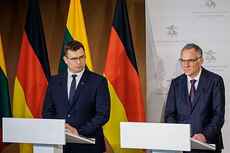 Laurynas Kasčiūnas ir Cornelius Zimmermannas 