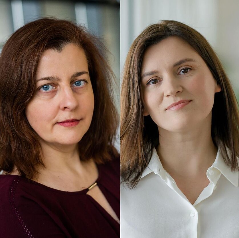 Asmeninio archyvo nuotr., Aistės Adomavičienės ir Aidos Karčiauskienės nuotraukų koliažas
