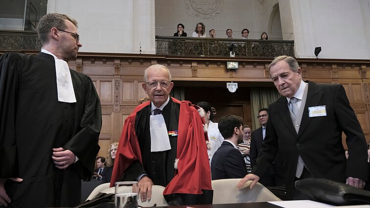 Vokietijai – kaltinimai pažeidus genocido konvenciją: iškelta byla dėl ginklų pardavimo Izraeliui