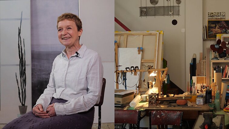 „Tai svajonės išsipildymas“: tapytojos Eglės Gineitytės antrieji namai – su meile įkurtos dirbtuvės