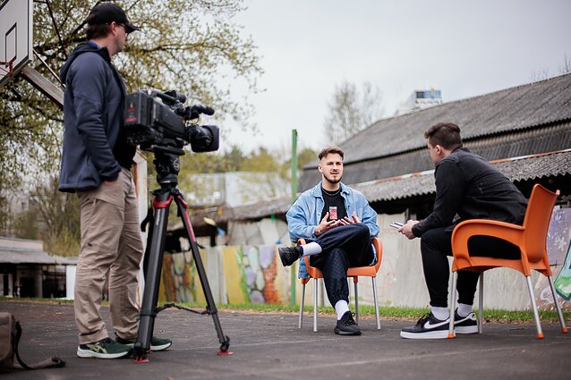 Justinas Lekavičius ir Martynas Nesavas