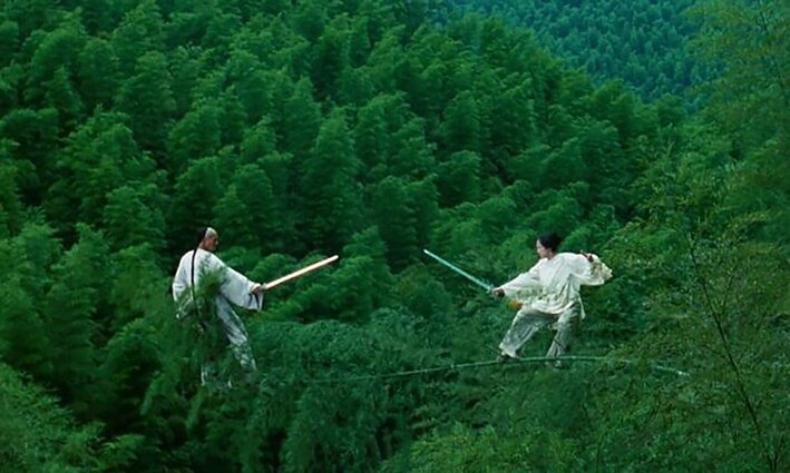 Restauruotas „Sėlinantis tigras, tūnantis drakonas“ grįžta į kino teatrus 4K formatu