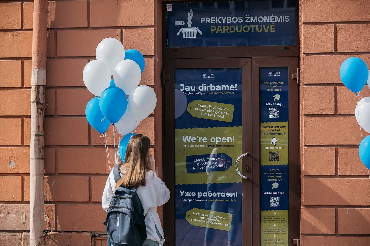 "Sklep handlu ludźmi"