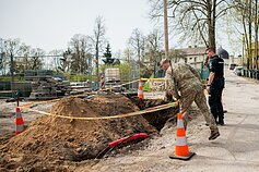 Vilniuje rastas aviacinis sprogmuo Vilniuje rastas aviacinis sprogmuo