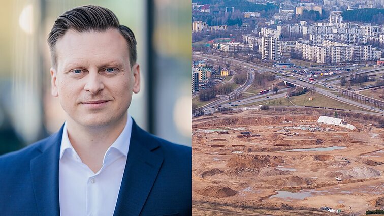 „Projektas gali važiuoti toliau“: Benkunskas įvertino VPT išvadą dėl stadiono