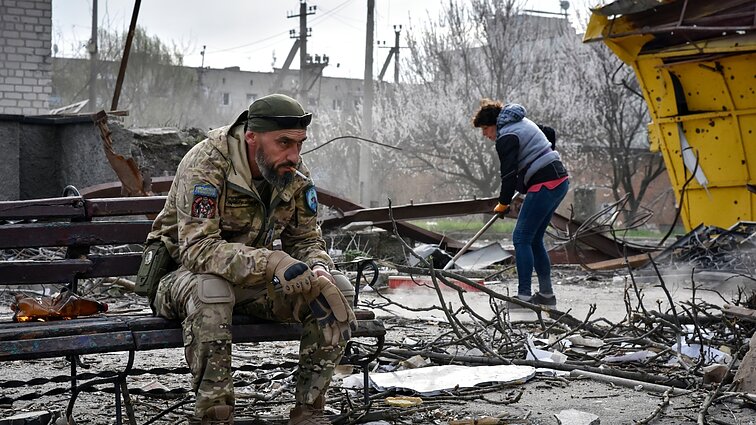 Ukrainos kariams kritikuojant mobilizacijos įstatymą, rusai Kyjive sugriovė šiluminę jėgainę
