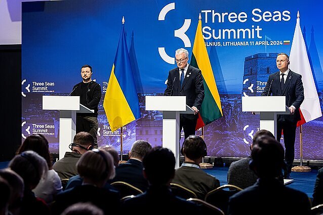 Nausėda: nuo paramos Ukrainai priklauso mūsų ateitis
