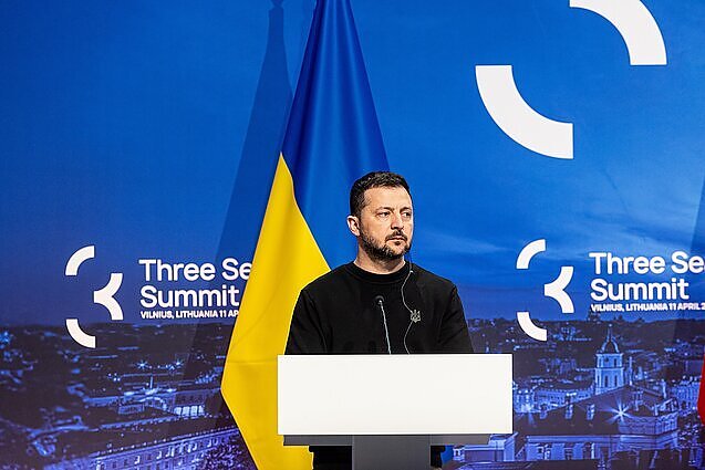 Vilniuje lankęsis Zelenskis: Putinas pats kuria savo eskalacijos tvarkaraštį