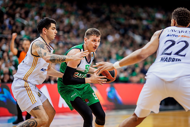 Paskutinės sezono kovos aukšta nata pabaigti nepavyko: „Žalgiris“ nusileido „Real“ klubui