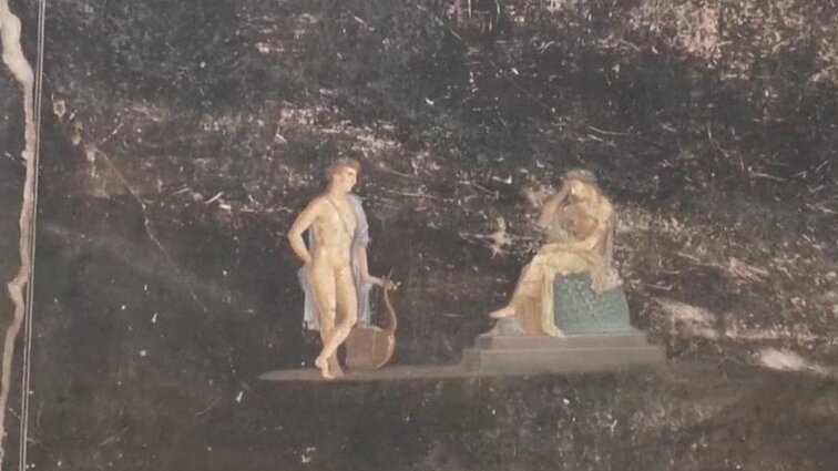 Įspūdingas archeologinis atradimas: Pompėjos miestą kasinėjantys mokslininkai atrado naujų freskų