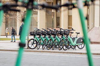 Electric bikes in Vilnius