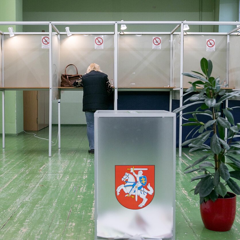 J. Stacevičiaus / LRT nuotr., prezidento rinkimai balsavimai