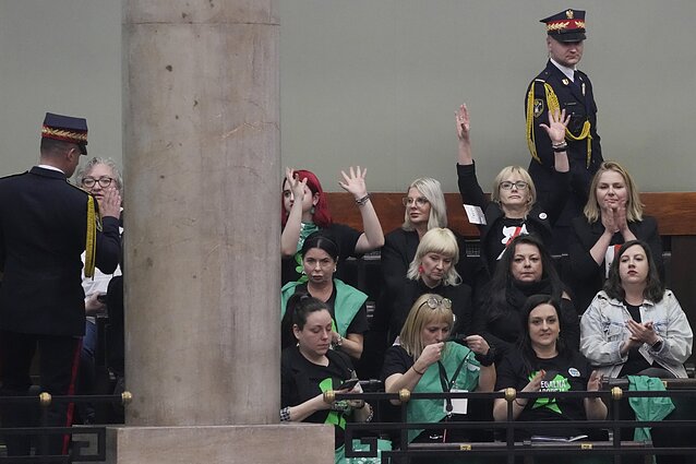 Abortų liberalizavimo klausimas Lenkijos parlamente