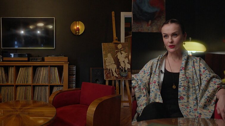 Art Deco stiliaus mėgėja Karolina nepabūgo juodų sienų: ši spalva turi gylį