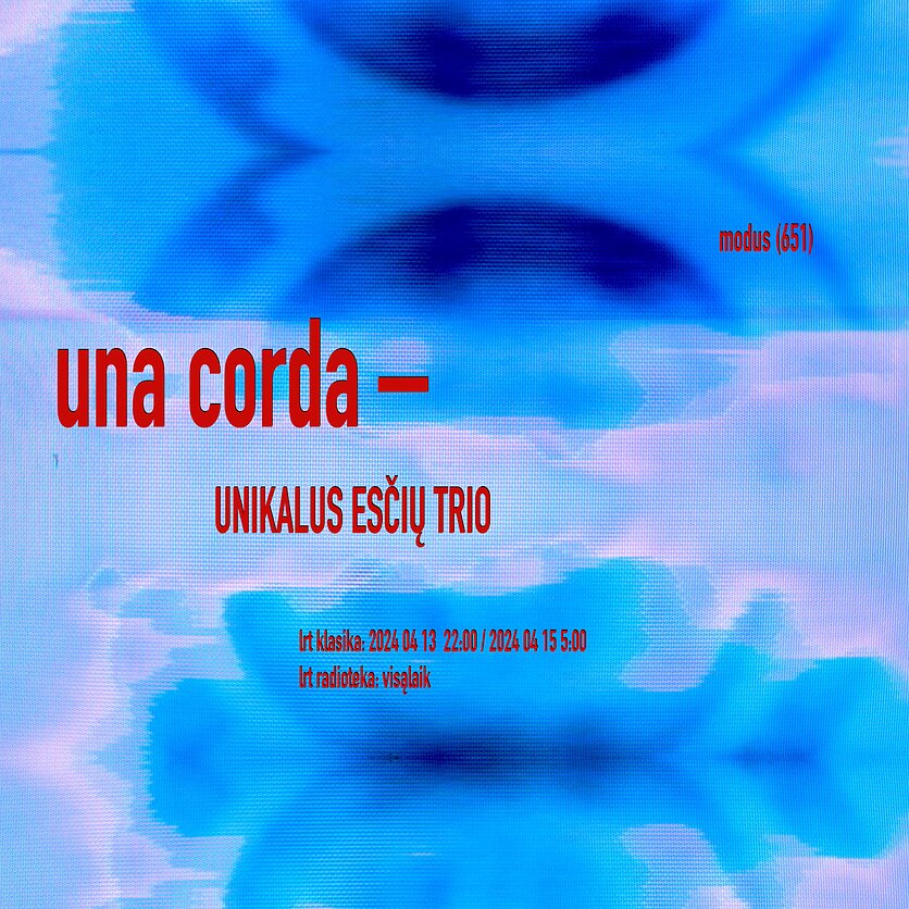 Una Corda – unikalus esčių trio