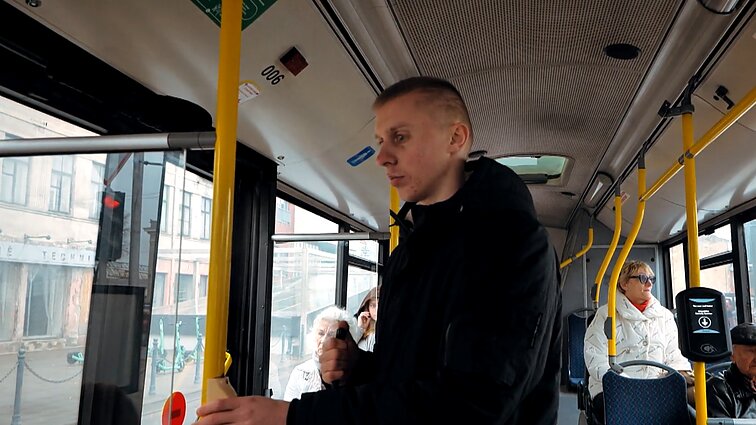 Nusipirkti bilietą - neregiams prireiks intuicijos
