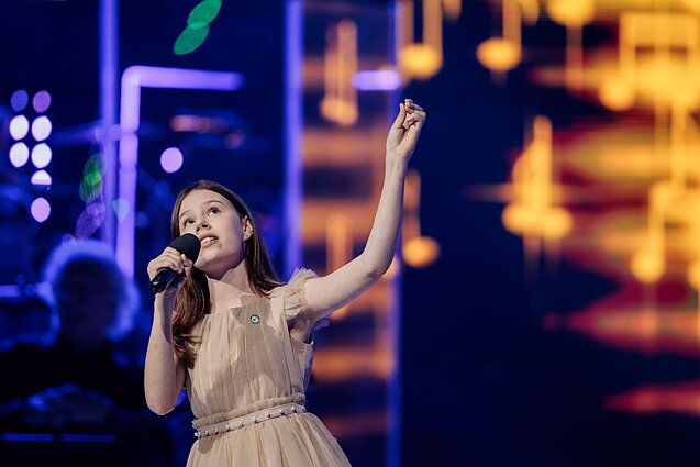 Dainų dainelė 2024. Saulė Činčiukaitė – „My favorite things“