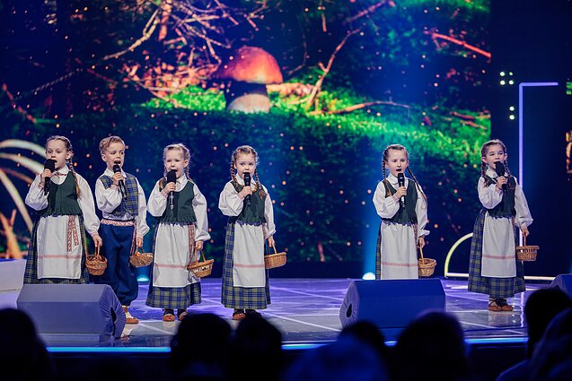 Dainų dainelė 2024. „Vyturėlis“ – „Grybų kepuraitės“
